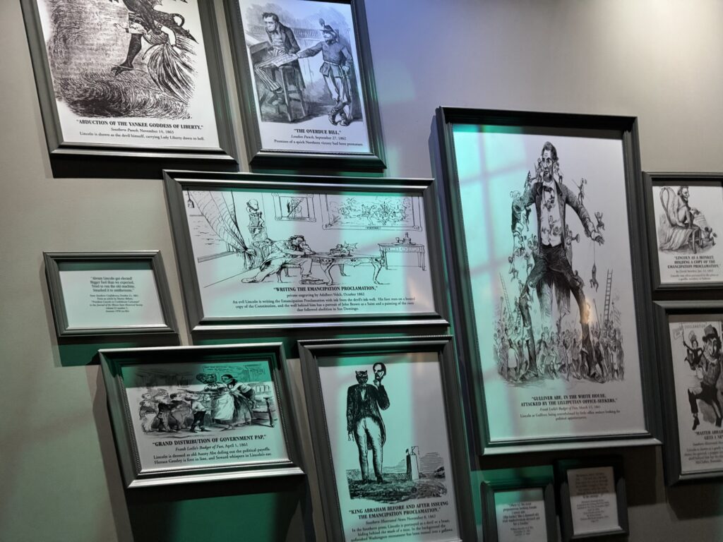 contemporaneous depictions of Lincoln