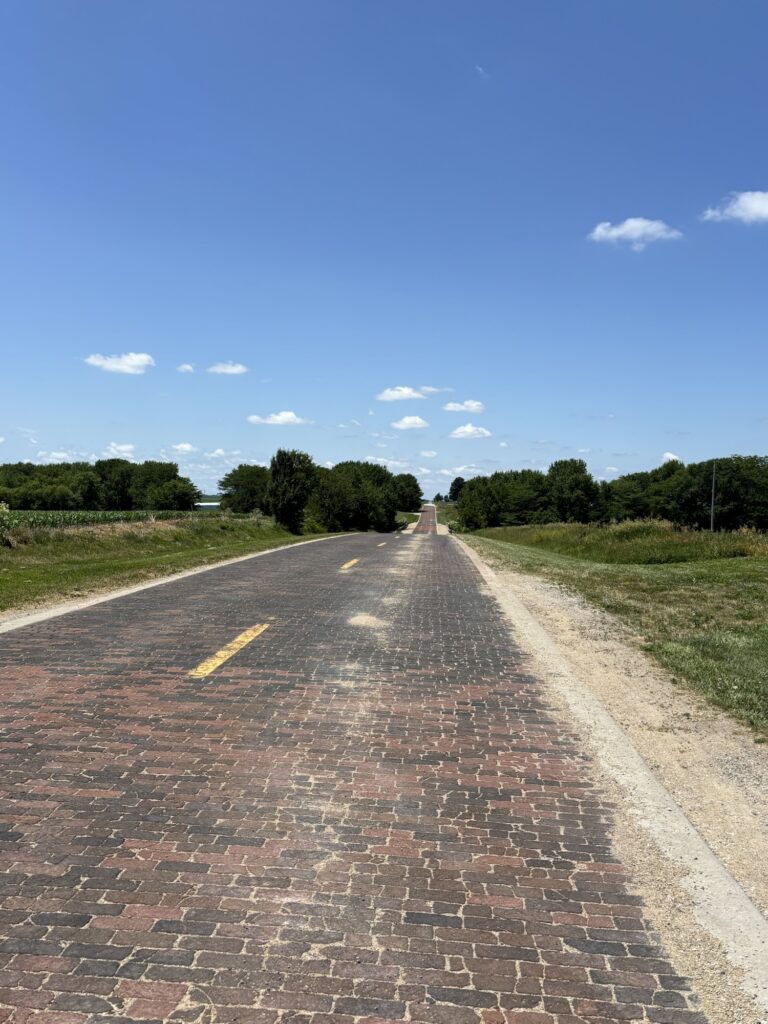Old wooden pavers - Rt 66