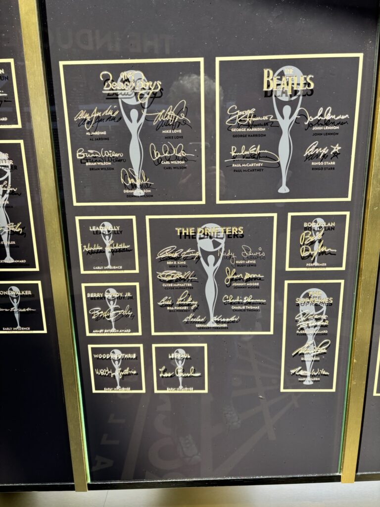Rock & Roll Hall of Fame plagues