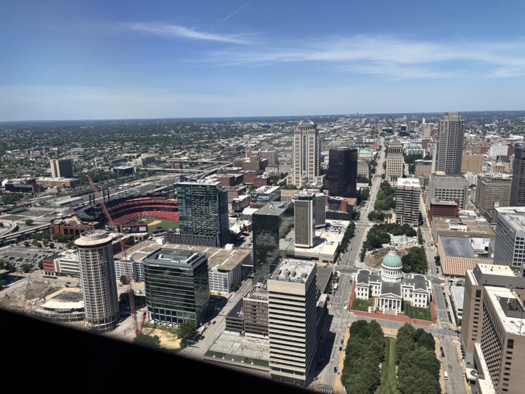 St Louis from above