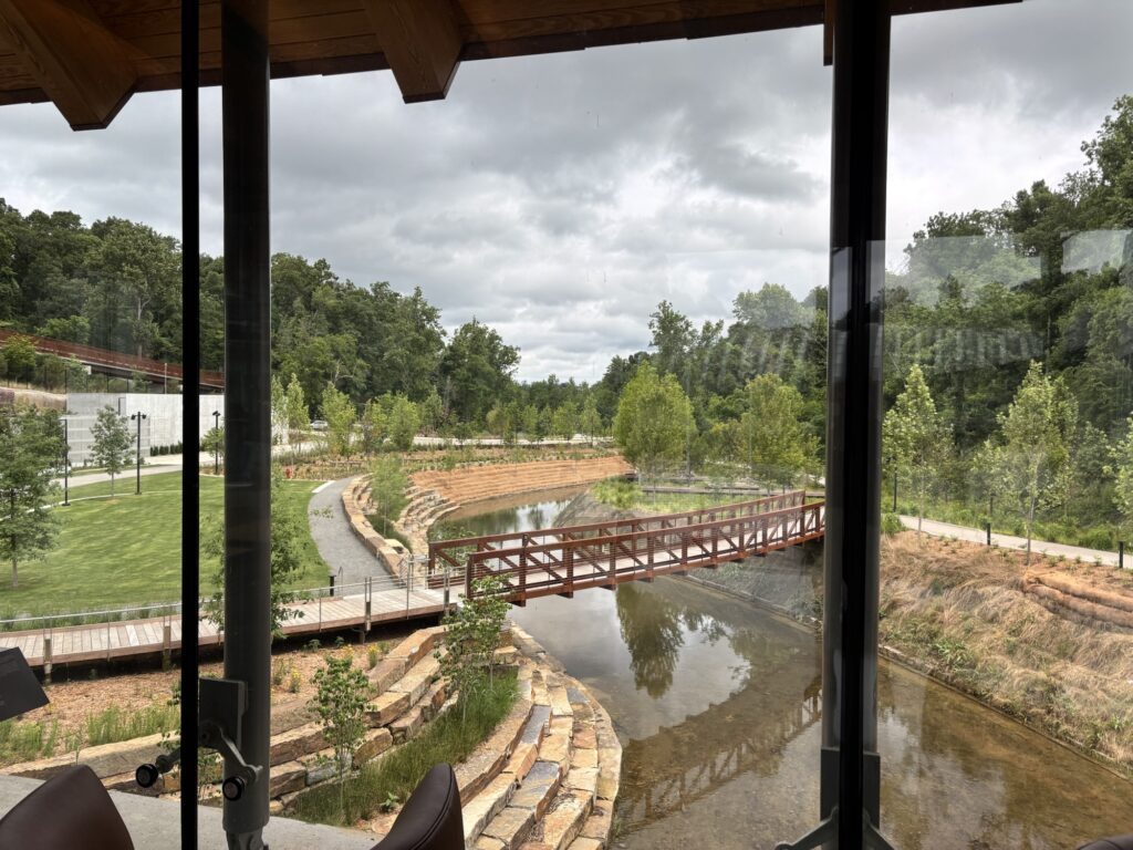 Crystal Bridges architecture
